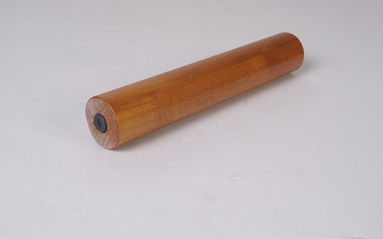 Brintavo adjustable solid-wood center support foot with threaded insert